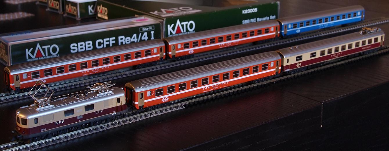 kAto SBB TEE re 4/4 I bavaria set