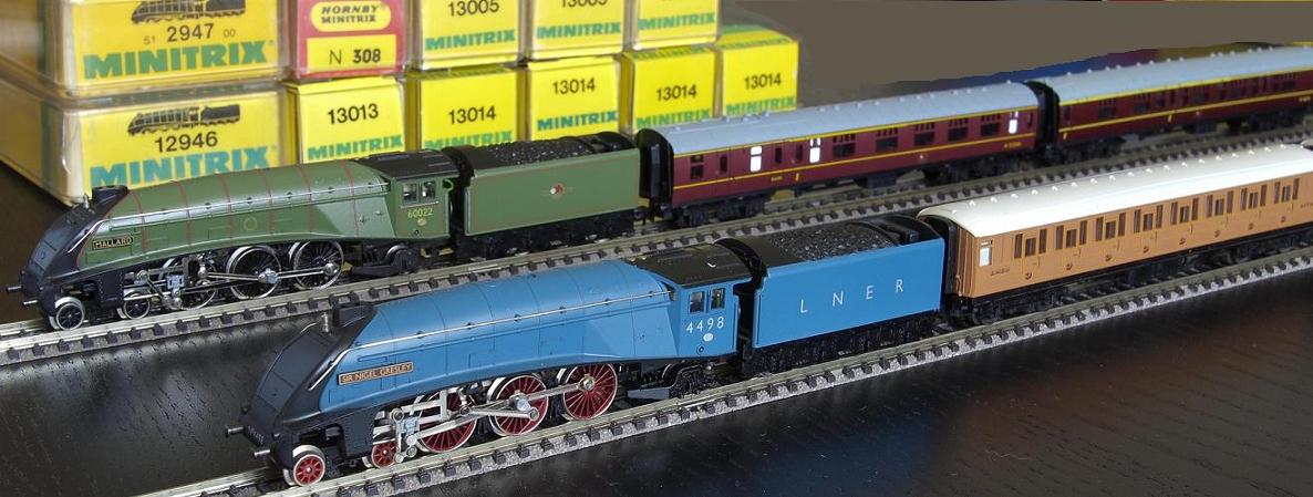 Minitrix A4 Mallard &amp; Gresley