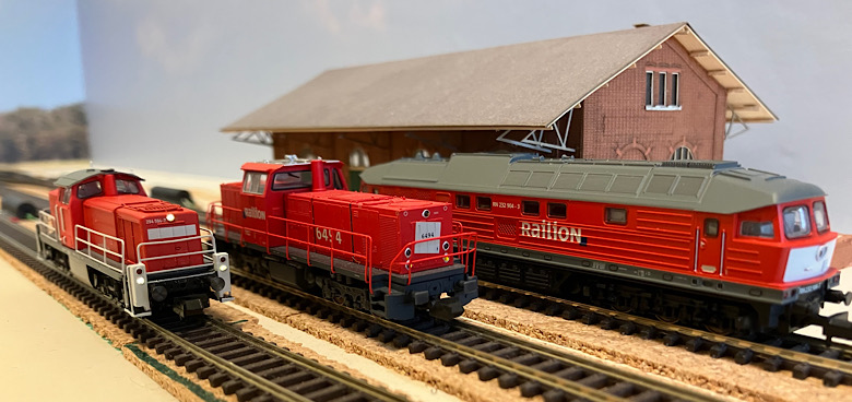De 6400, de Ludmilla en de BR294