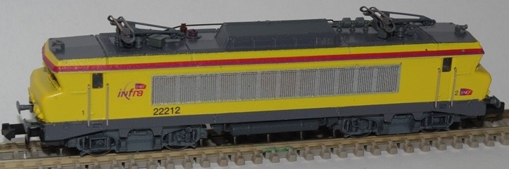 Fleischmann SNCF infra 22212 (petit cabine) ex 1613 Railion