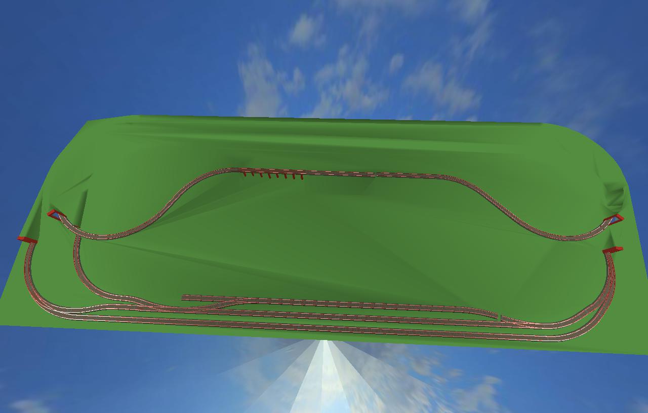 3D plaatje, helaas geen gebouwen te zien