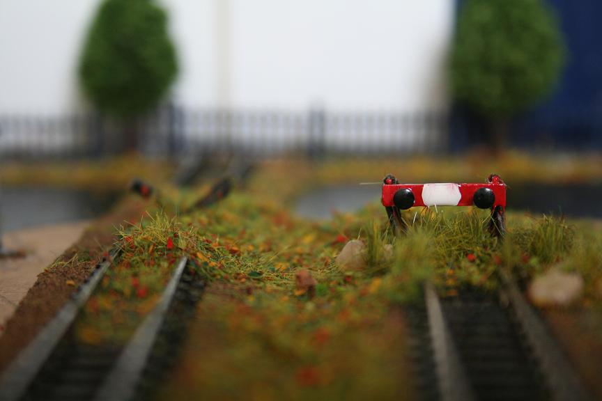 Blik vanuit een rangerende locomotief